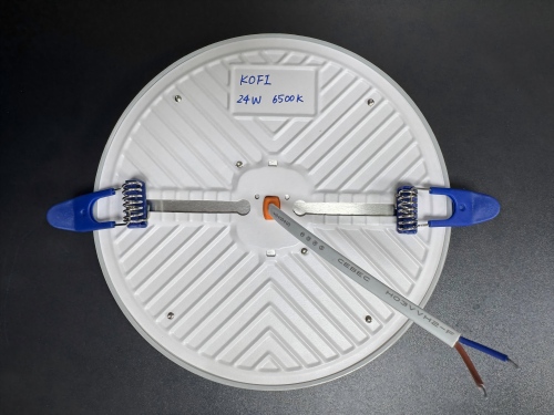 9/24/36W 매립 프레임리스 DOB 패널 조명, 철+pp